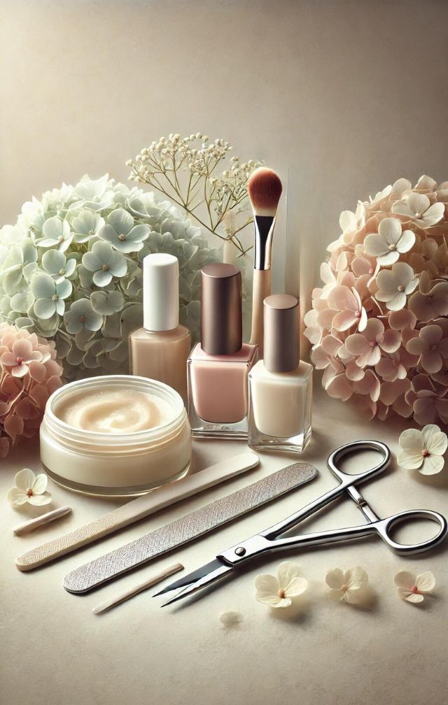Soin esthétique dans salon de coiffure